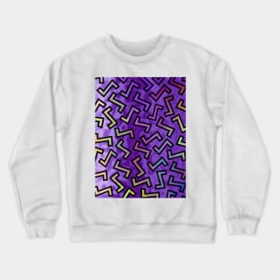 Purple Twists Crewneck Sweatshirt